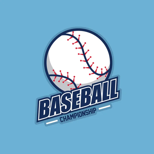 Baseball gioco di sport — Vettoriale Stock