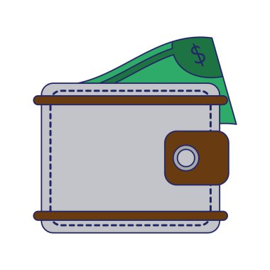 M-cüzdan para simgesi olan