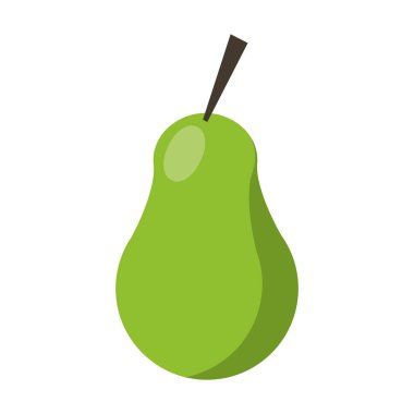 armut taze meyve çizgi film