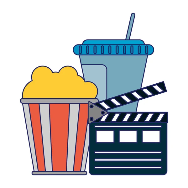 Кинотеатры и кино — стоковый вектор