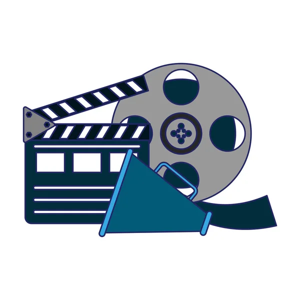 Cinema και ταινίες διασκέδαση — Διανυσματικό Αρχείο