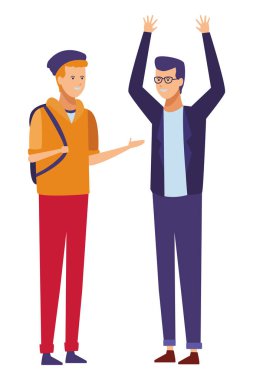 Casual kıyafet arkadaşlar kutlama