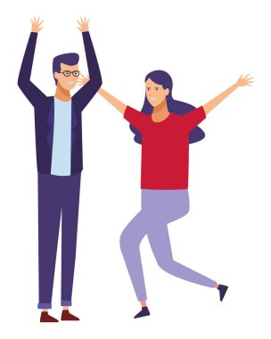 casual kıyafet çift dans