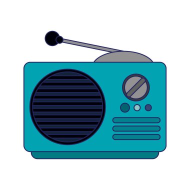 Eski radyo stereo pikap aygıt