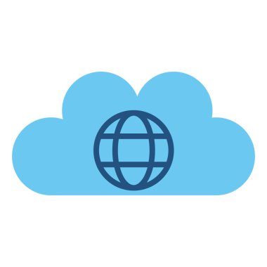 bulut bilgi işlem küre sembolü