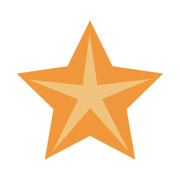 Gwiazda kształt symbolu — Wektor stockowy