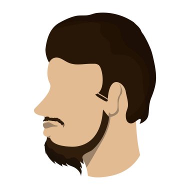 Adam meçhul baş avatar