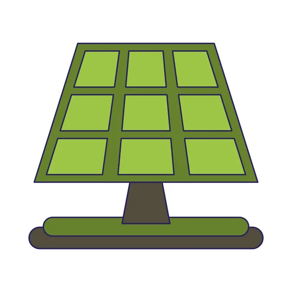 Panel słoneczny energii słonecznej — Wektor stockowy