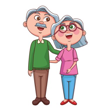 yaşlı çift dedesi