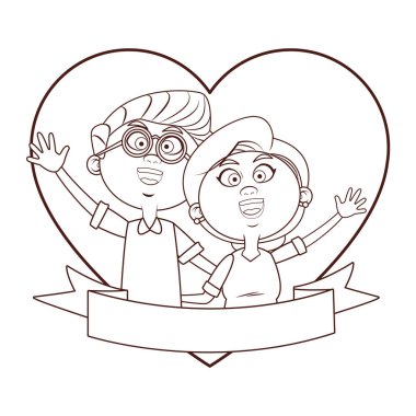 yaşlı çift afiş tr