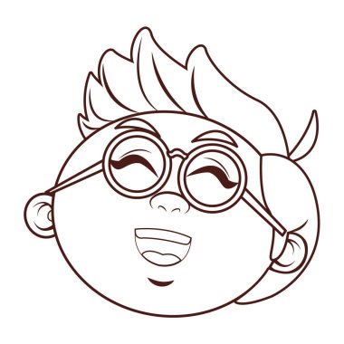 dedesi gözlük kafa