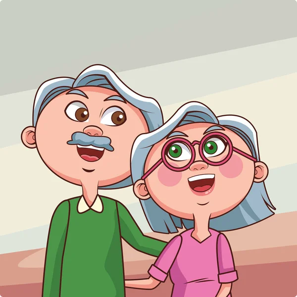 yaşlı çift dedesi