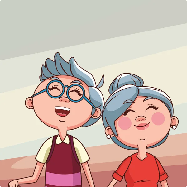 yaşlı çift dedesi