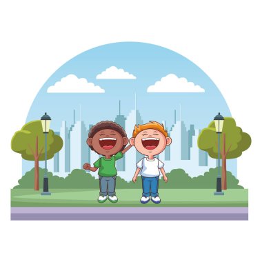 çocuk mutlu gülümseme park