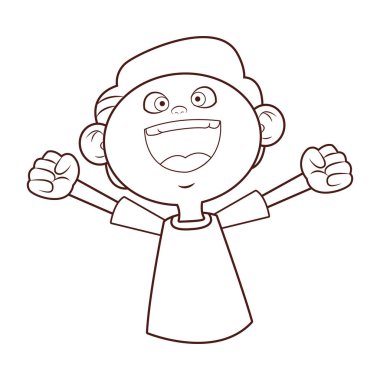 torunu çocuk gülümseme