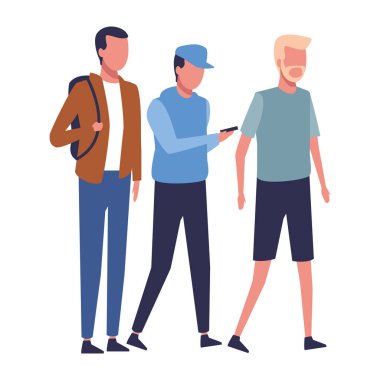 yüzü olmayan çocuklar moduna yürüyüş