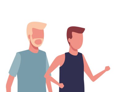 yüzü olmayan çocuklar spor koşma