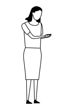 meçhul kız smartphone siyah beyaz