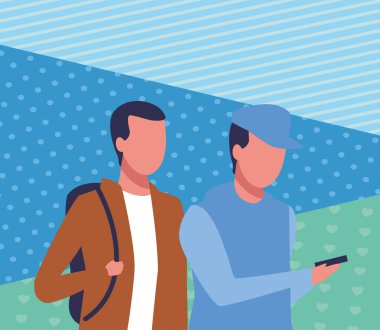 yüzü olmayan çocuklar moduna yürüyüş