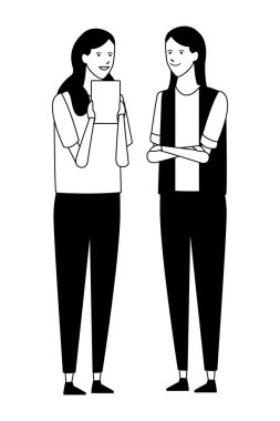 Casual kıyafet arkadaşlar öğrenciler