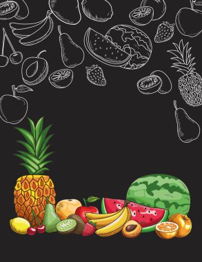 El yapımı meyveler