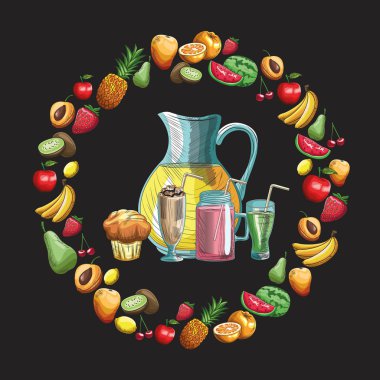 El yapımı meyveler