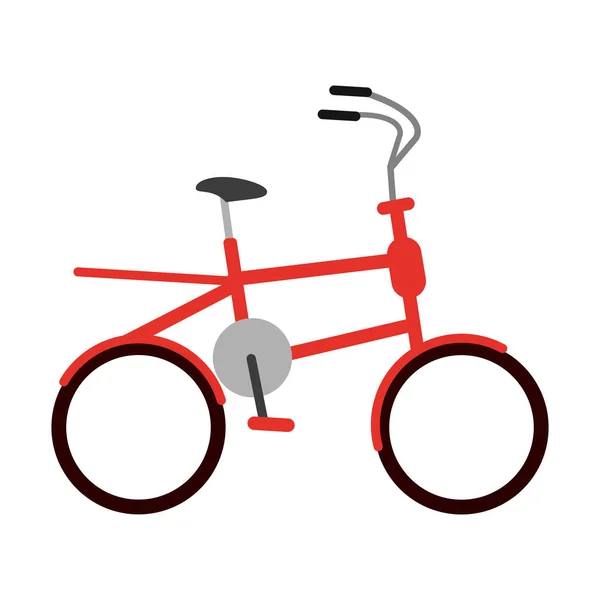 Kinderen fiets voertuig symbool — Stockvector