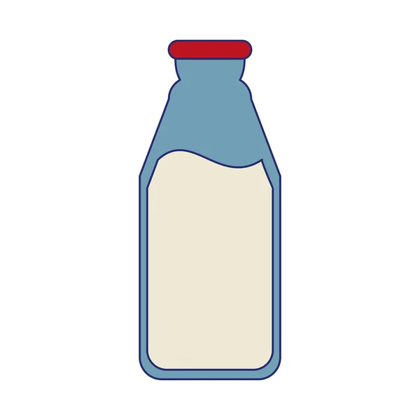 Simbol botol susu - Stok Vektor