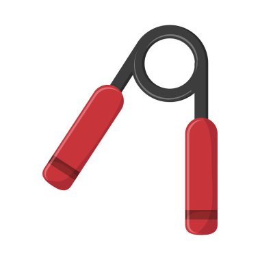 spor salonu grip sembolü karikatür vektör çizim grafik tasarım