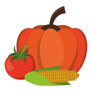 Taze sebze çizgi film