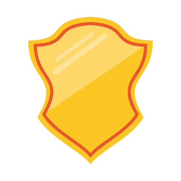 Badge emblème symbole dessin animé — Image vectorielle