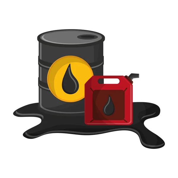 Företag olja och oljeprodukter — Stock vektor