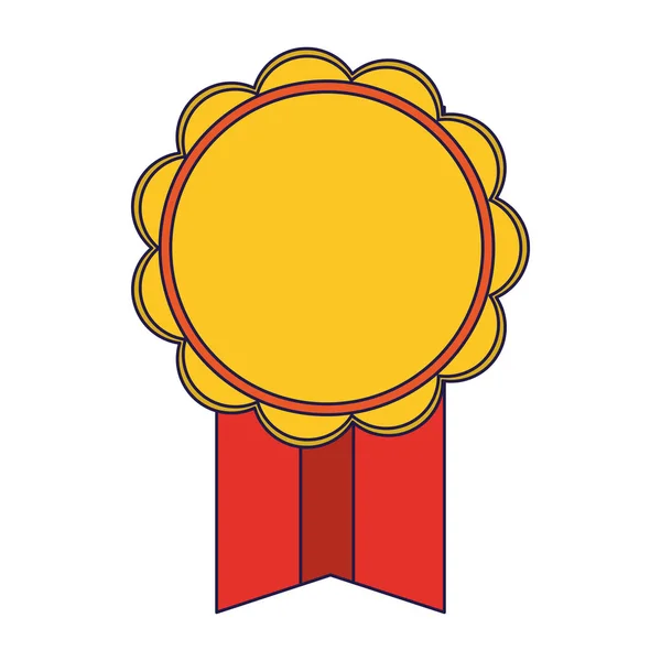 Βραβείο κορδέλα έμβλημα σύμβολο — Διανυσματικό Αρχείο