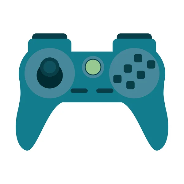 Videogame gamepad symbol isolated — Stock Vector