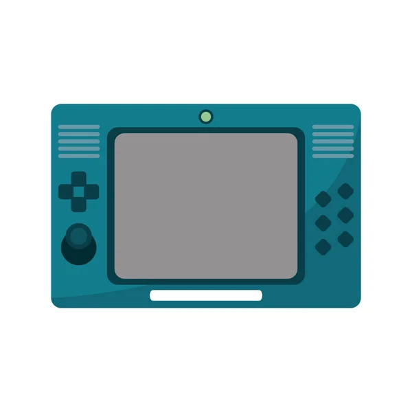 Draagbare videogame console apparaat — Stockvector