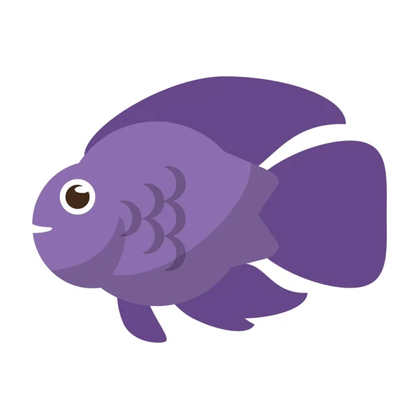 Desenhos animados de animais marinhos —  Vetores de Stock