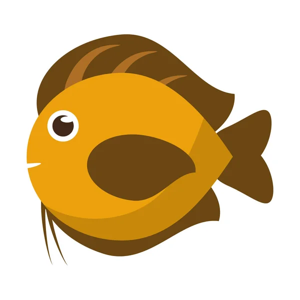Kreskówka morze ryb — Wektor stockowy