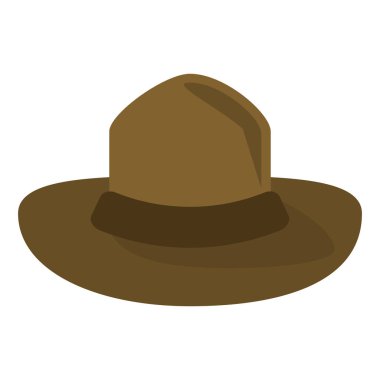 vintage male hat symbol