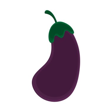 Patlıcan sebze gıda sembolü