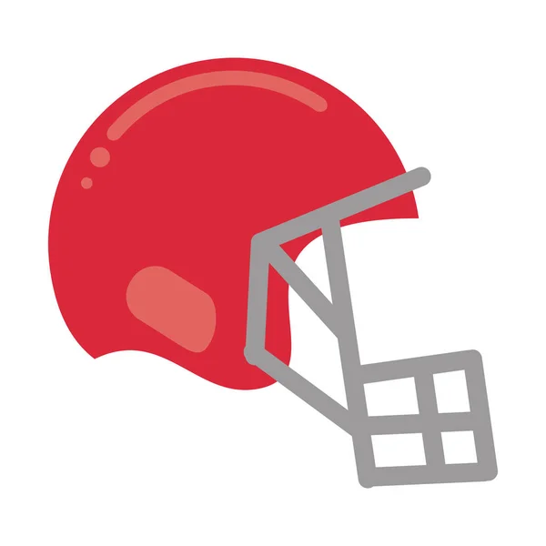 American Football Helm Equiment — Stockvektor