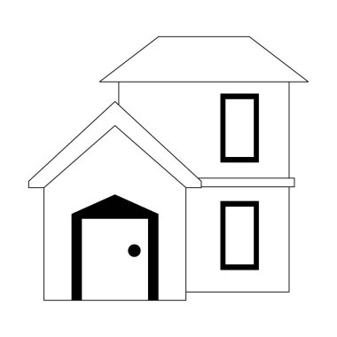 Güvenlik sistemi teknoloji siyah ve beyaz