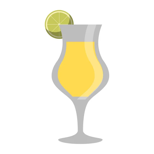 Verre à cocktail tasse — Image vectorielle