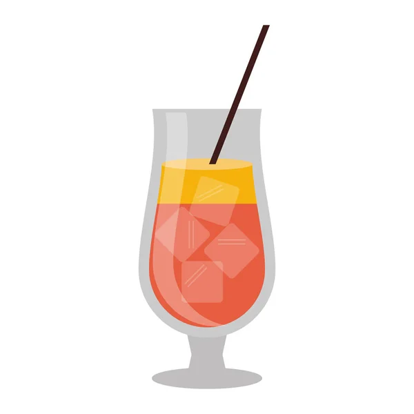 Cocktailglasbecher — Stockvektor