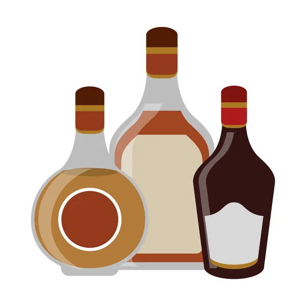 Bar alkohol drycker — Stock vektor