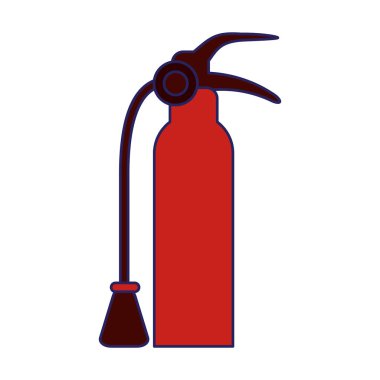 100emergency söndürücü itfaiye aracı mavi çizgiler