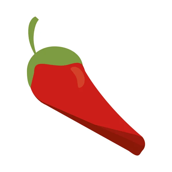 Spaanse peper pittige verse groente — Stockvector