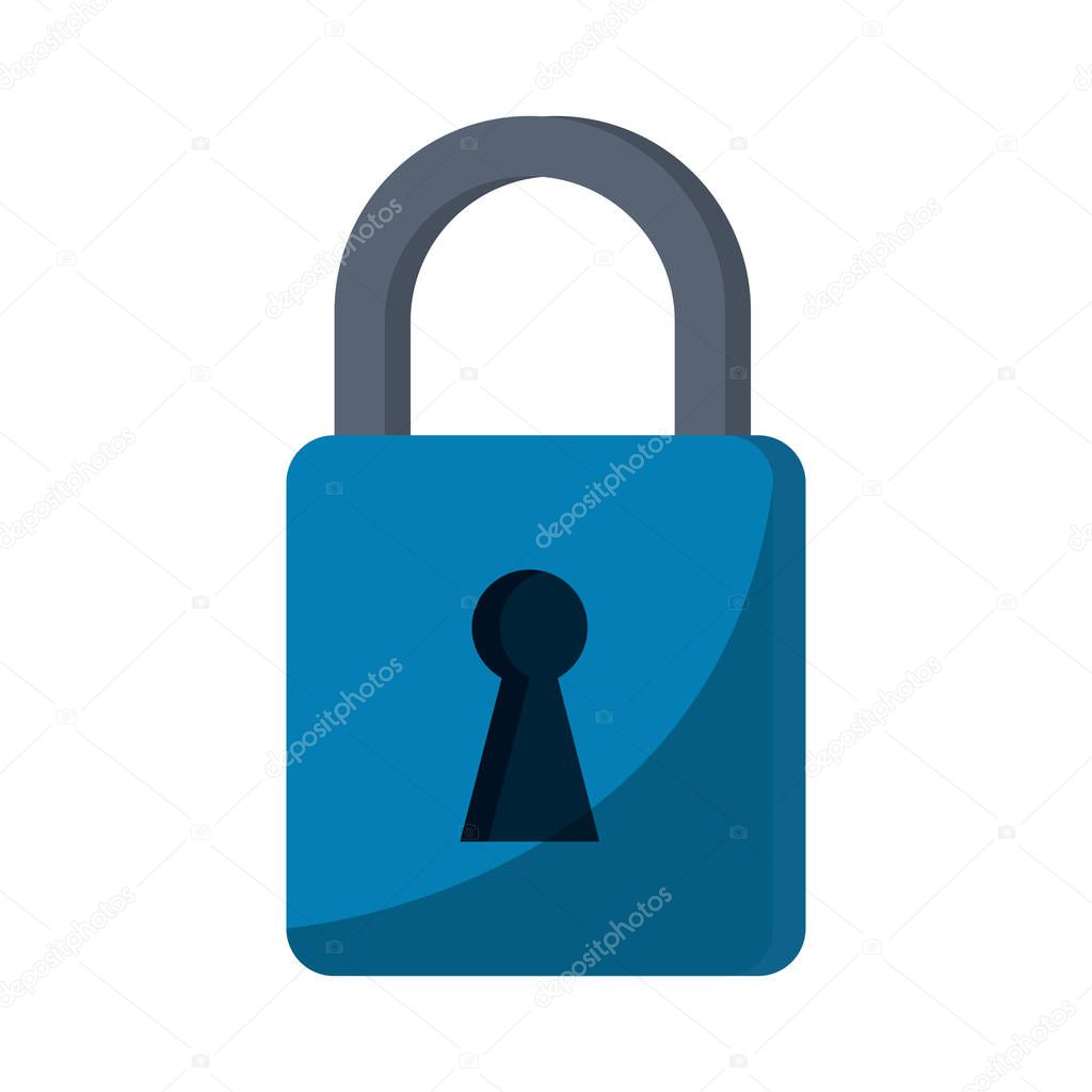 padlock security system symbol