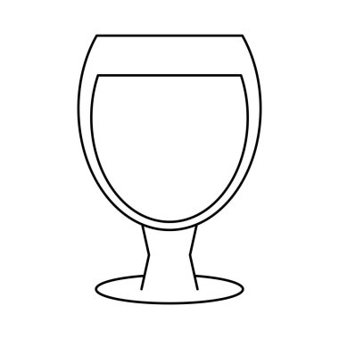 Viski kayalar Kupası siyah ve beyaz