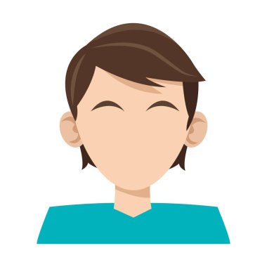 adam meçhul profil çizgi film