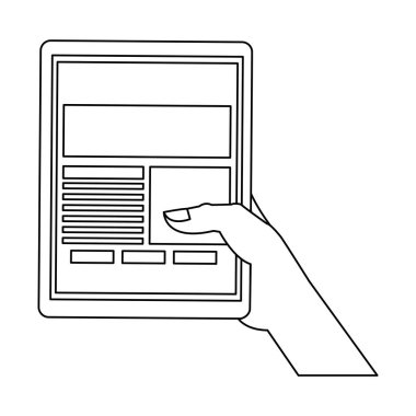 Bilgisayar ekran donanım teknoloji siyah ve beyaz